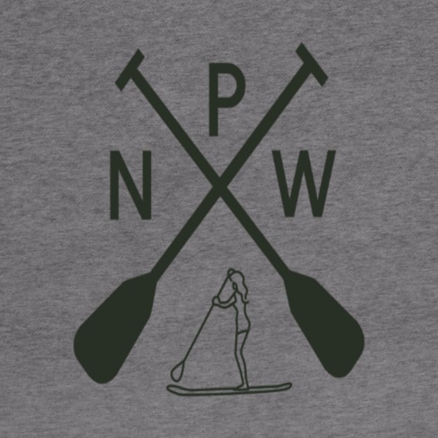 pnw paddle board by xoxoheart